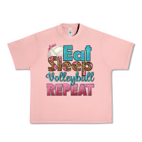 Eat Sleep Volleyball Repeat Urban Heavy Tee | Teevron