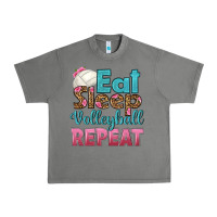 Tornado eat sleep volleyball repeat Urban Heavy Tee - HRA Design Shop