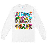 White team first grade Long Sleeve Tee - JahusDesignShop