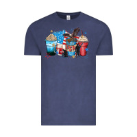 Vintage Denim usa coffee cups Vintage Tee - Zillion Design Studio