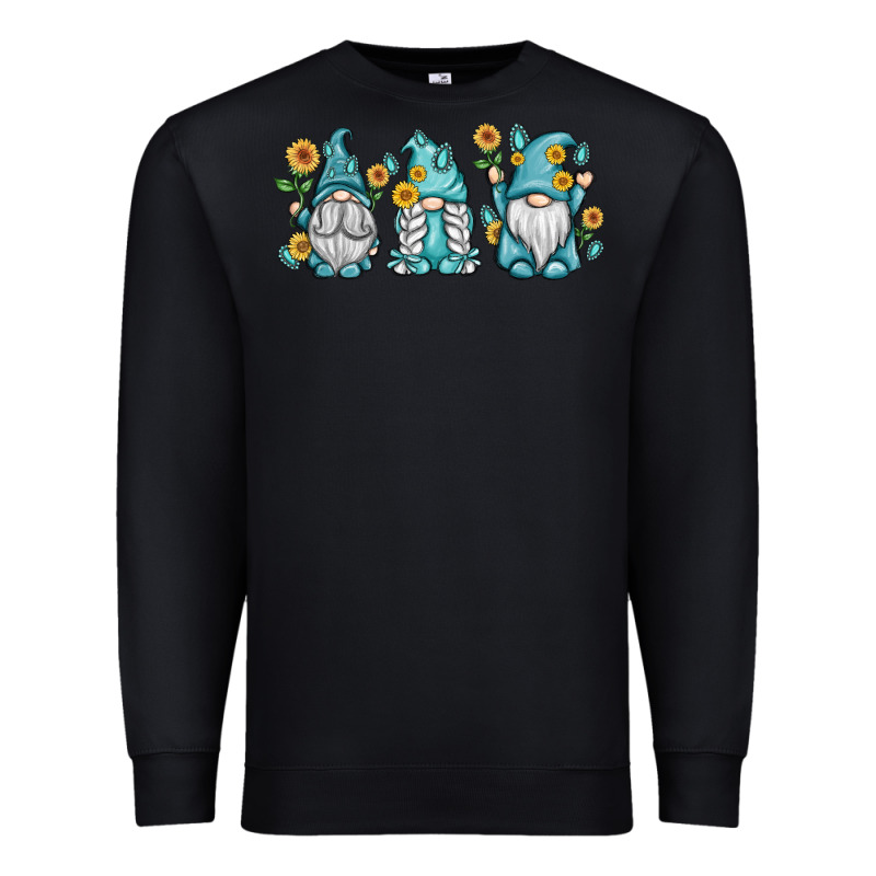Sunflower Gnomes Premium Sweatshirt by MaliasSmallBusiness | Teevron