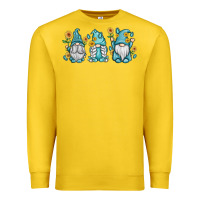 Lemon sunflower gnomes Premium Sweatshirt - MaliasSmallBusiness