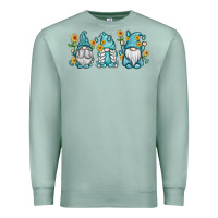 Seafoam sunflower gnomes Premium Sweatshirt - MaliasSmallBusiness