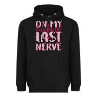 Black on my husband last nerve Heavyweight Hoodie - MaliasSmallBusiness