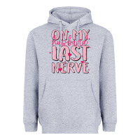 Heather Grey on my husband last nerve Heavyweight Hoodie - MaliasSmallBusiness