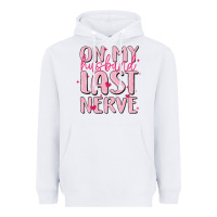 White on my husband last nerve Heavyweight Hoodie - MaliasSmallBusiness