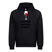 Black drink wine, read books, be happy Urban Hoodie - Bettercallsaul