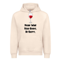 Sandshell drink wine, read books, be happy Urban Hoodie - Bettercallsaul