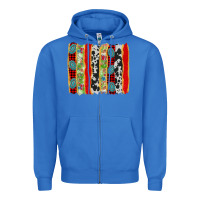 True Royal christmas brushstroke Zipper Hoodie - AdoDesignShop