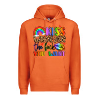Carrot kiss whoever the fuck you want Premium Hoodie - LillyAllenDesigns
