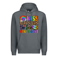 Rock kiss whoever the fuck you want Premium Hoodie - LillyAllenDesigns
