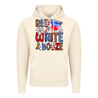 Vintage Artic red white and booze Vintage Hoodie - Zillion Design Studio
