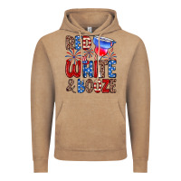 Vintage Coffee red white and booze Vintage Hoodie - Zillion Design Studio