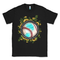 Black baseball gemstone sunflower Classic Tee - JahusDesignShop