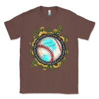 Chestnut baseball gemstone sunflower Classic Tee - JahusDesignShop