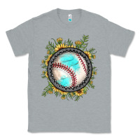 Heather Grey baseball gemstone sunflower Classic Tee - JahusDesignShop