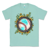 Seafoam baseball gemstone sunflower Classic Tee - JahusDesignShop