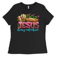 Black jesus is my valentine Ladies Tee - AdoDesignShop
