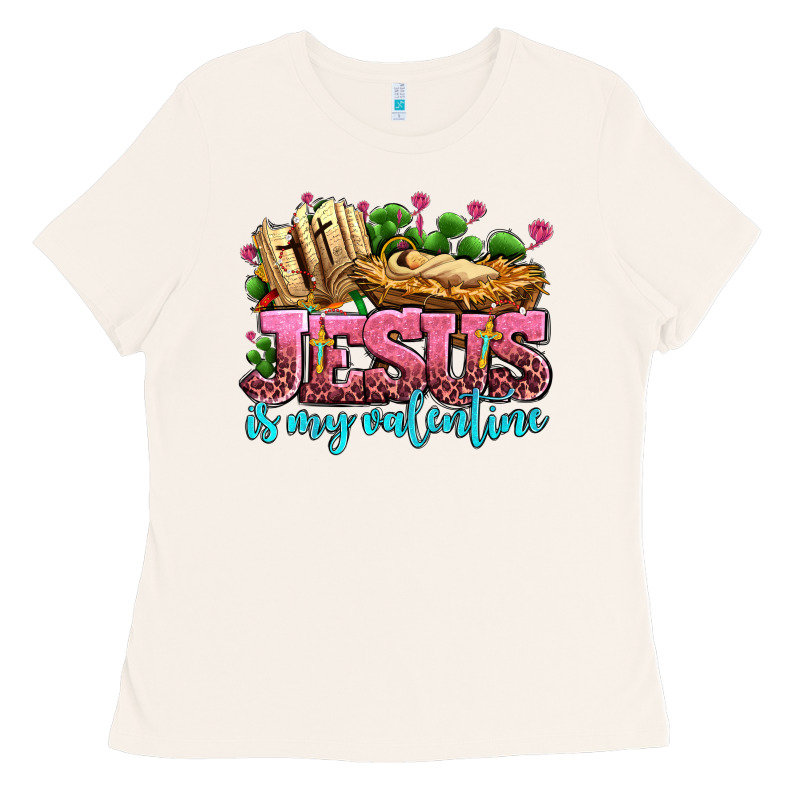 Jesus Is My Valentine Ladies Tee by AdoDesignShop | Teevron