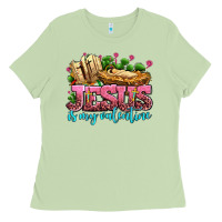 Matcha jesus is my valentine Ladies Tee - AdoDesignShop