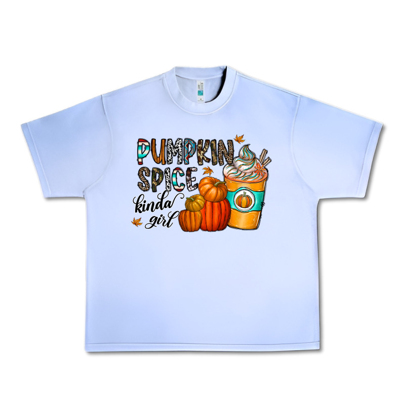 Pumpkin Spice Kinda Girl Urban Heavy Tee by CowhideDigitalArt | Teevron