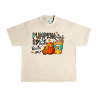 Sandshell pumpkin spice kinda girl Urban Heavy Tee - CowhideDigitalArt