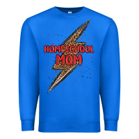 True Royal homeschool mom lightning bolt Premium Sweatshirt - MaliasSmallBusiness