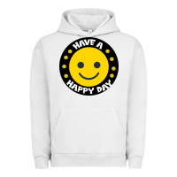 Pigment Lunar Rock Have A Happy Day Urban Hoodie - Bettercallsaul