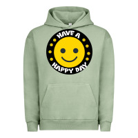 Pigment Oil Green Have A Happy Day Urban Hoodie - Bettercallsaul