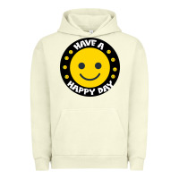 Pigment Pistachio Have A Happy Day Urban Hoodie - Bettercallsaul