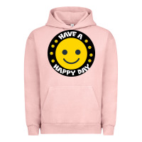 Pigment Salmon Have A Happy Day Urban Hoodie - Bettercallsaul