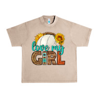 French Oak love my girl volleyball Urban Heavy Tee - HRA Design Shop