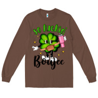 Chestnut so luckin boujee Long Sleeve Tee - Artiststas