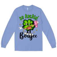 Colony Blue so luckin boujee Long Sleeve Tee - Artiststas