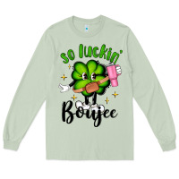 Matcha so luckin boujee Long Sleeve Tee - Artiststas