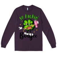 Plum so luckin boujee Long Sleeve Tee - Artiststas