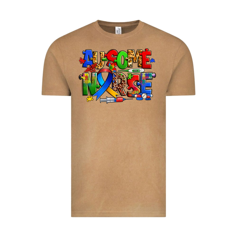 Ausome Autism Nurse Vintage Tee by Zillion Design Studio | Teevron