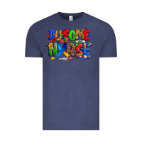 Vintage Denim ausome autism nurse Vintage Tee - Zillion Design Studio