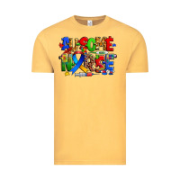 Vintage Mustard ausome autism nurse Vintage Tee - Zillion Design Studio