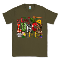 Army Green school lunch lady Classic Tee - AdoDesignShop