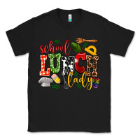 Black school lunch lady Classic Tee - AdoDesignShop