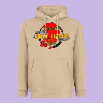 Black History Month Heavyweight Hoodie Designed By Maliassmallbusiness