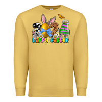 Antique Gold 2024 Happy Easter Premium Sweatshirt - NancyCooperArtShop