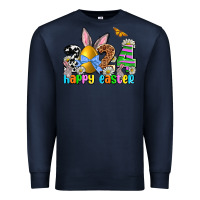 Navy 2024 Happy Easter Premium Sweatshirt - NancyCooperArtShop