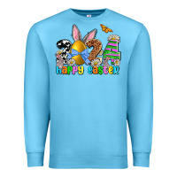 Ocean Blue 2024 Happy Easter Premium Sweatshirt - NancyCooperArtShop