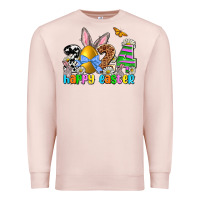 Pale Pink 2024 Happy Easter Premium Sweatshirt - NancyCooperArtShop