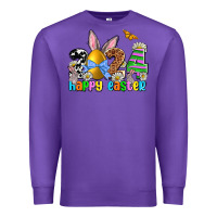 Purple 2024 Happy Easter Premium Sweatshirt - NancyCooperArtShop