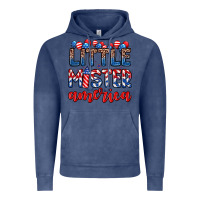 Vintage Denim little mister America Vintage Hoodie - Zillion Design Studio