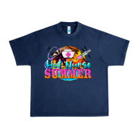 Navy hot nurse summer Urban Heavy Tee - BarkalooDesign