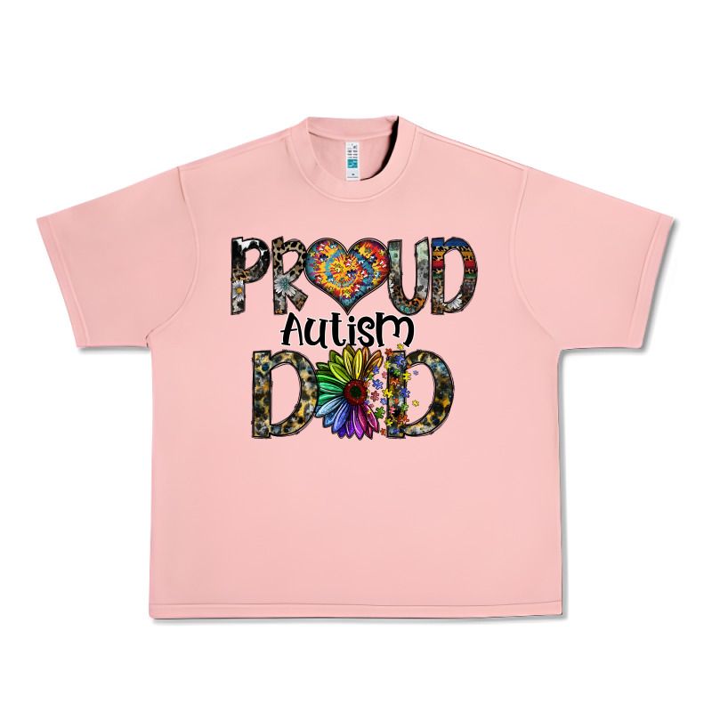 Proud Autism Dad Urban Heavy Tee by SublimationCraftShop | Teevron